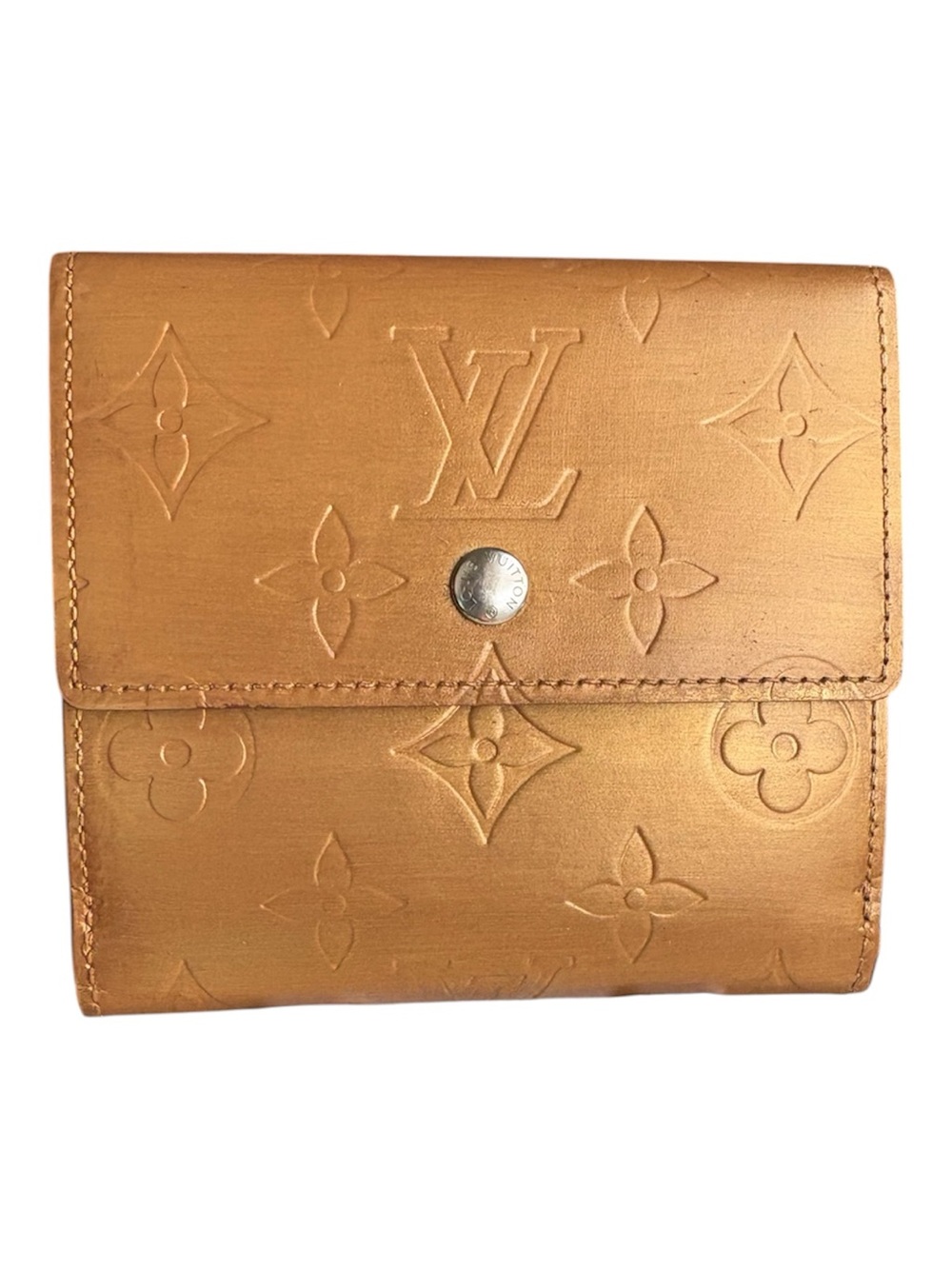 Louis Vuitton Bronze Vernis wallet